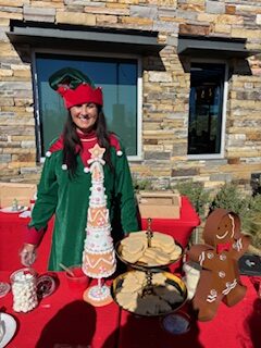 holiday cookie station